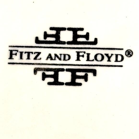 Fitz and Floyd Christmas Snowy Woods 18 x 11 Divided Serving Tray Platter-Nice! - Picture 7 of 7